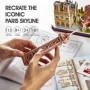 Cubic Fun - Puzzle 3D Led Paris 115 Piese Cubic Fun - 4